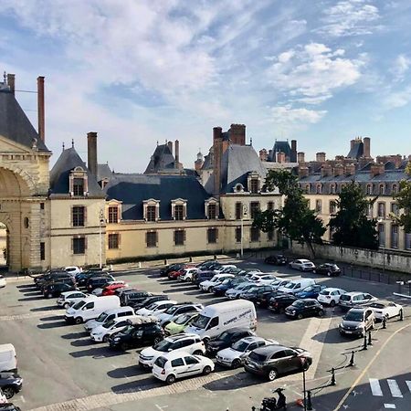 Vue Chateau Fontainebleau - Chez Lydia Buitenkant foto